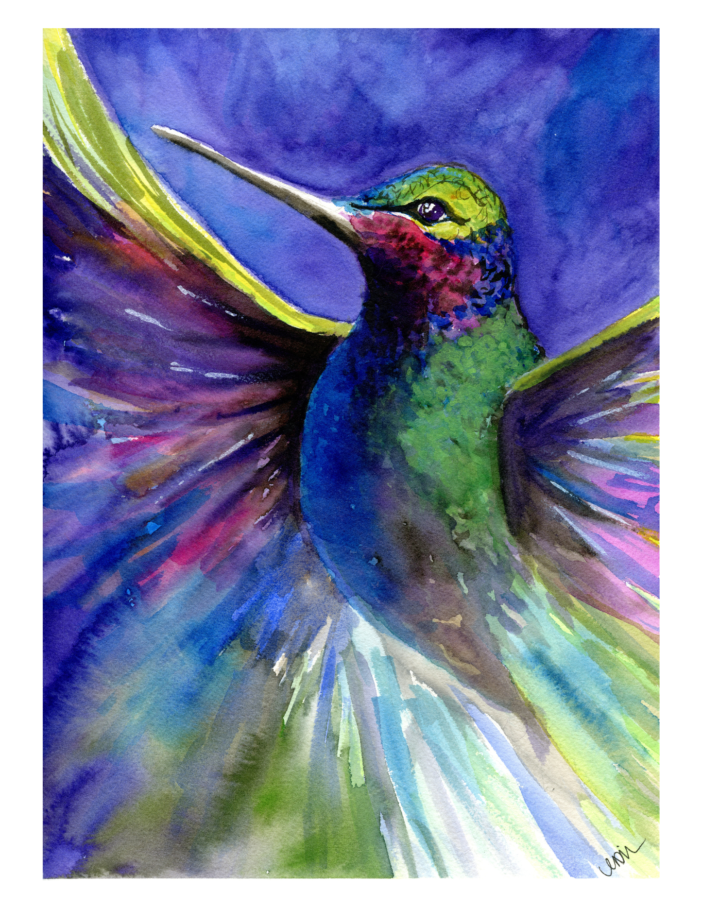 Between Moments - Original Watercolour