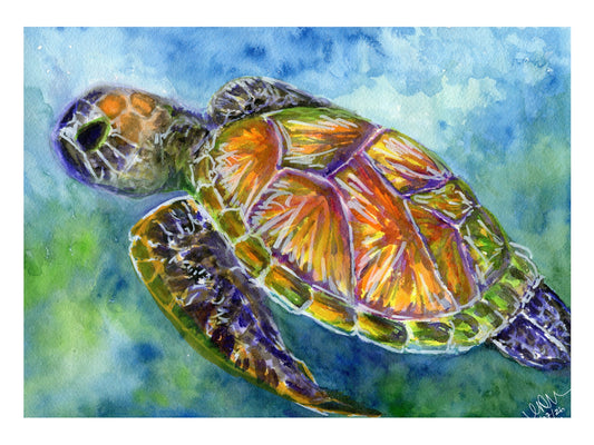 Current - Original Watercolour