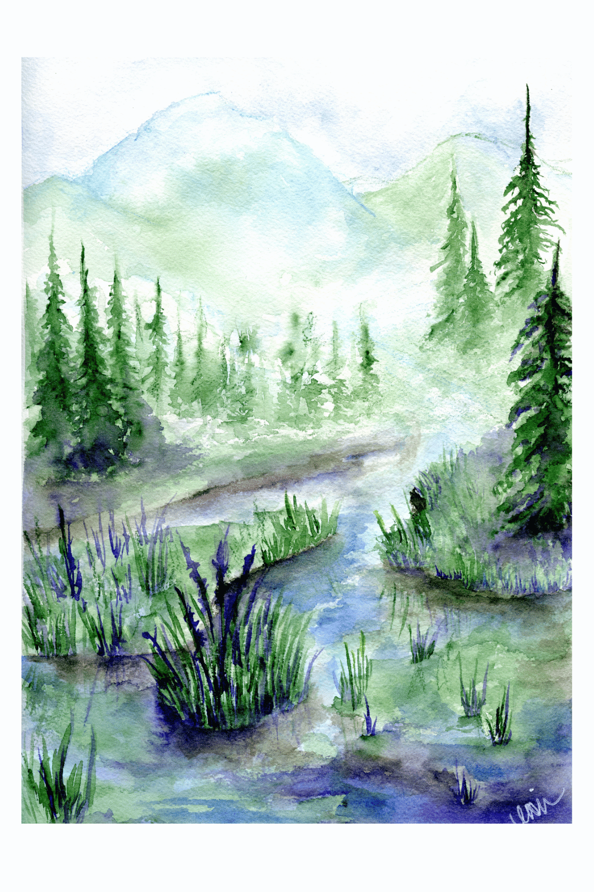 In Stillness - Field; Artist Card