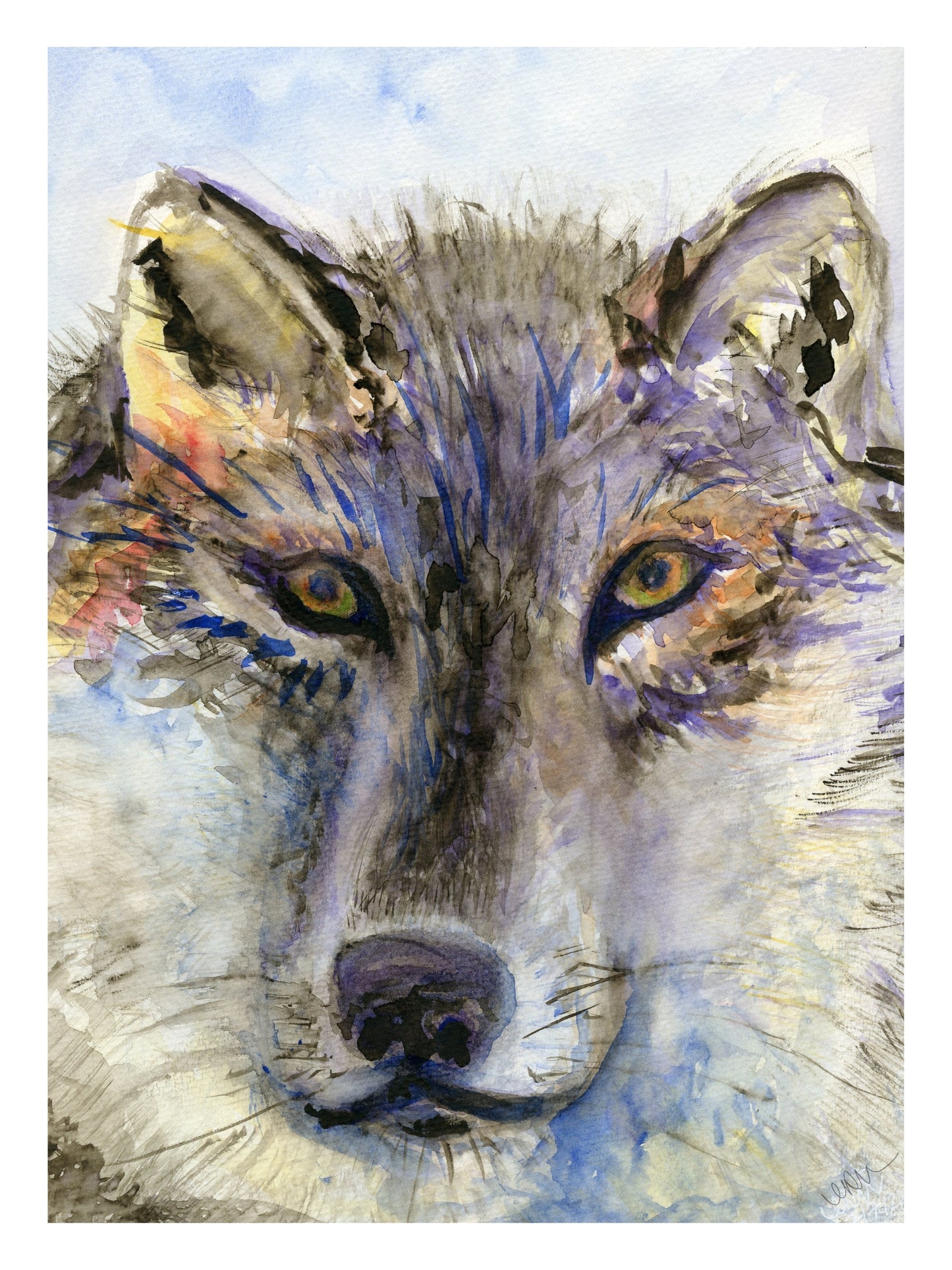 Knowing - Original Watercolour